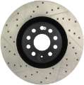 Picture of StopTech 09 VW Passat CC - 06-09 Passat Slotted & Drilled Right Front Rotor