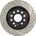 Picture of StopTech 09 VW Passat CC - 06-09 Passat Slotted & Drilled Left Rear Rotor