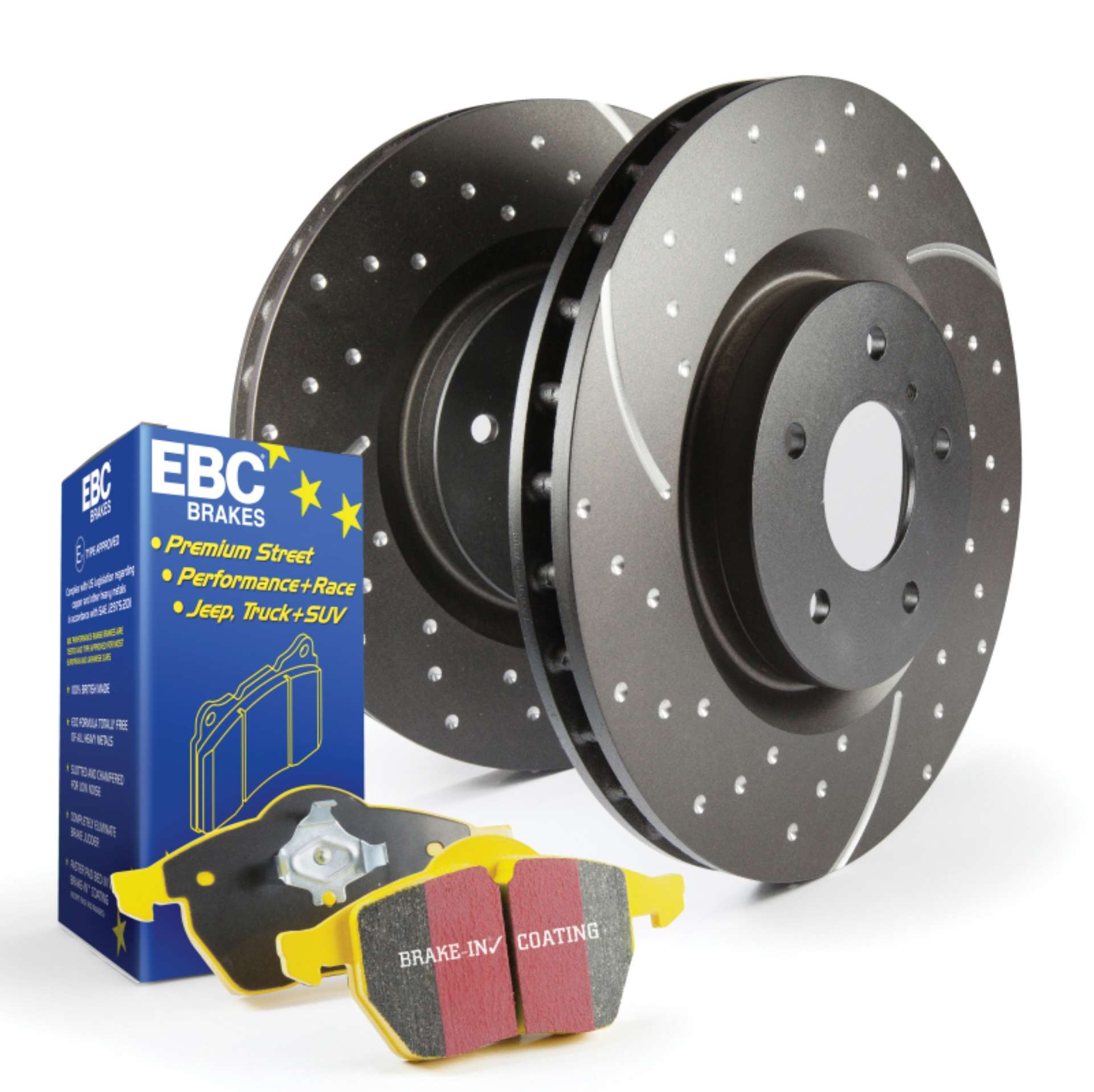 Picture of EBC S5 Kits Yellowstuff Pads and GD Rotors