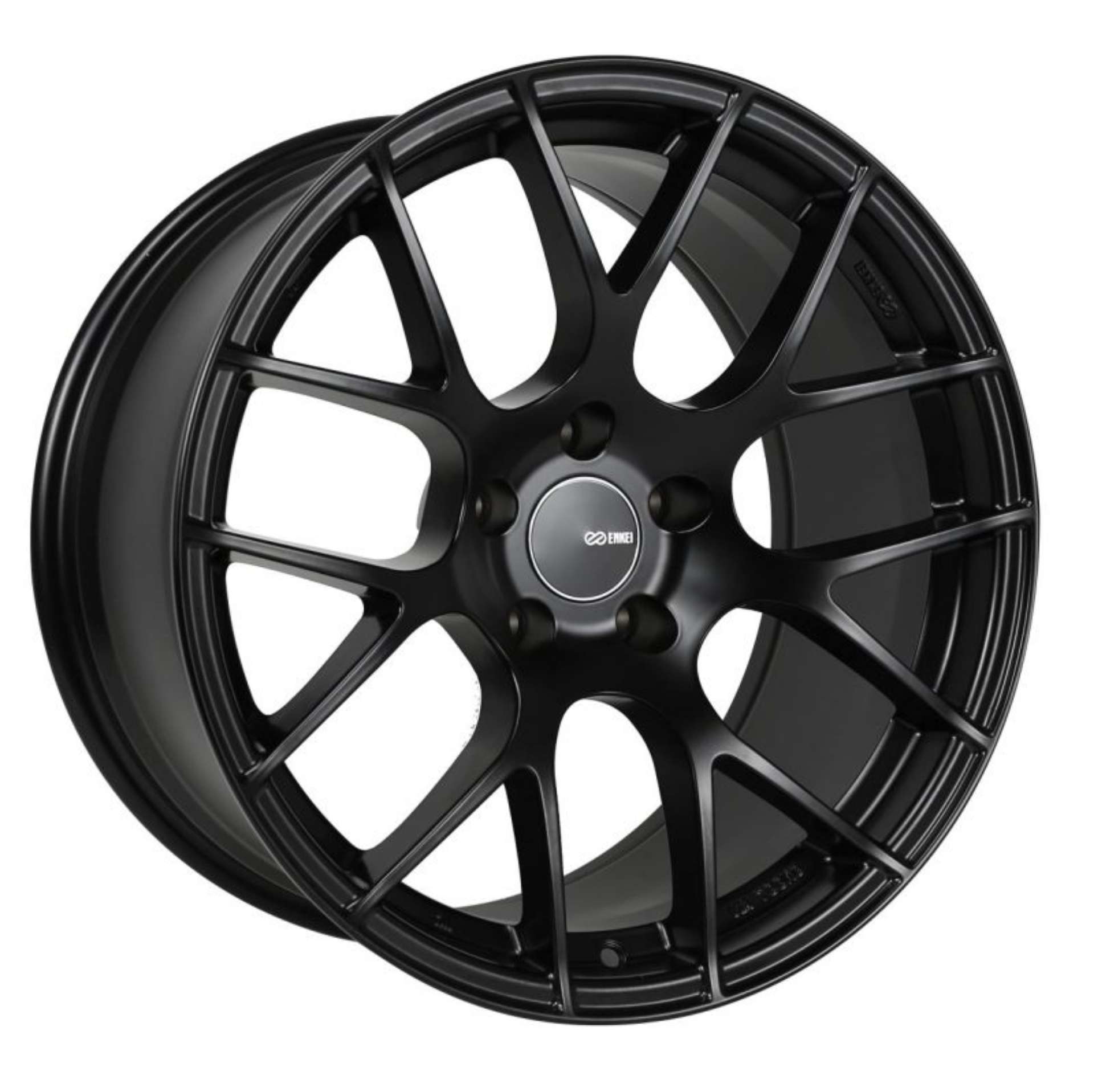 Picture of Enkei Raijin 18x8-5 35mm Offset 5x114-3 Bolt Pattern Matte Black Wheel