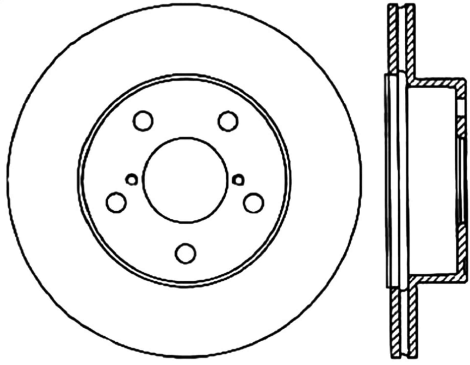 Picture of StopTech 05-07 Subaru Impreza WRX-STi Slotted & Drilled Right Rear Rotor