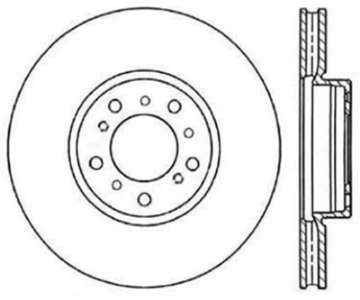 Picture of StopTech 01-06 BMW M3 Drilled Left Front Rotor