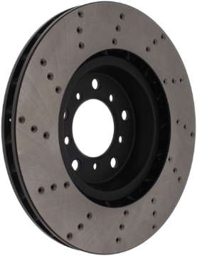 Picture of StopTech 01-06 BMW M3 Drilled Left Front Rotor