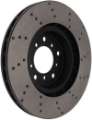 Picture of StopTech 01-06 BMW M3 Drilled Right Front Rotor