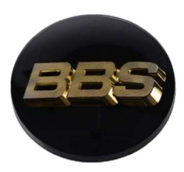 Picture of BBS Center Cap 70-6mm Black-Gold 4-tab 56-24-120