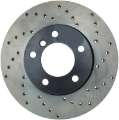 Picture of StopTech 08-10 BMW 128i Cross Drilled Left Front Rotor