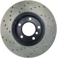 Picture of StopTech 08-10 BMW 128i Cross Drilled Left Front Rotor