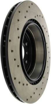 Picture of StopTech 07-10 BMW 335i Cross Drilled Left Rear Rotor