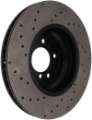 Picture of StopTech 07-10 BMW 335i Cross Drilled Left Front Rotor