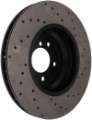 Picture of StopTech 07-10 BMW 335i Cross Drilled Right Front Rotor