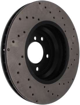 Picture of StopTech 07-10 BMW 335i Cross Drilled Right Front Rotor