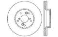 Picture of StopTech 99-08 Acura TL STD Caliber - 01-03 CL - 04-09 TSX Cross Drilled Right Front Rotor