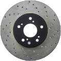 Picture of StopTech 99-08 Acura TL STD Caliber - 01-03 CL - 04-09 TSX Cross Drilled Left Front Rotor