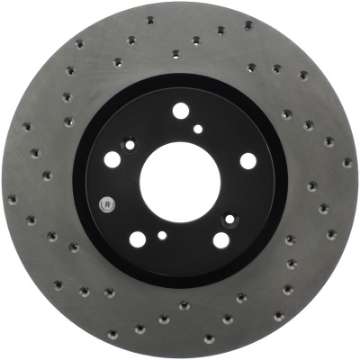 Picture of StopTech 06-08 Honda Civic Si Cross Drilled Right Front Rotor