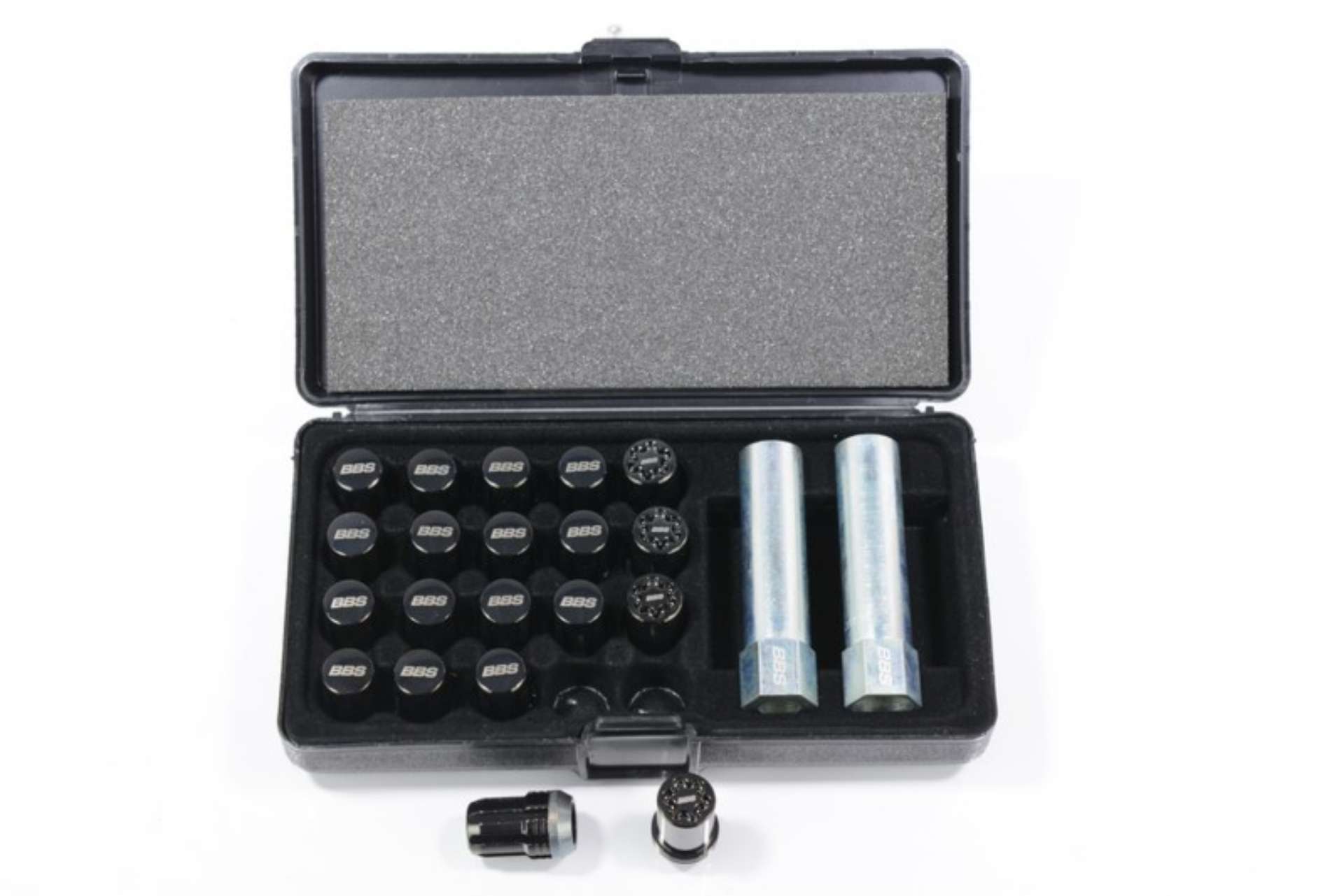 Picture of BBS McGard Lug Nut Set 12x1-5 Black - w-Locks