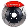 Picture of StopTech 91-05 Acura NSX Rear BBK w-Red ST-40-10 Calipers Drilled 328x28mm Rotors