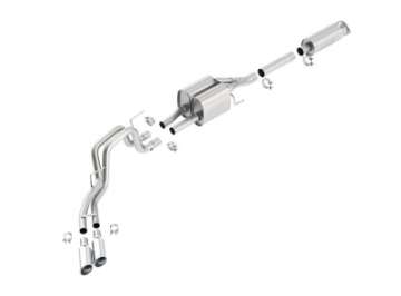 Picture of Borla 10-12 Ford F-150 Raptor 6-2L V8 2-4WD AT Touring SS Catback Exhaust