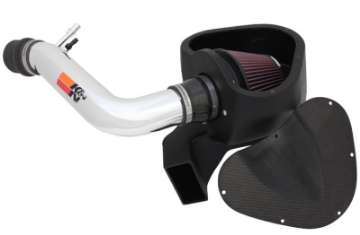 Picture of K&N 11-12 Ford Mustang 3-7L V6 Typhoon Cold Air Intake