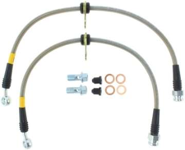 Picture of StopTech 97-01 Honda Prelude Stainless Steel Front Brake Lines