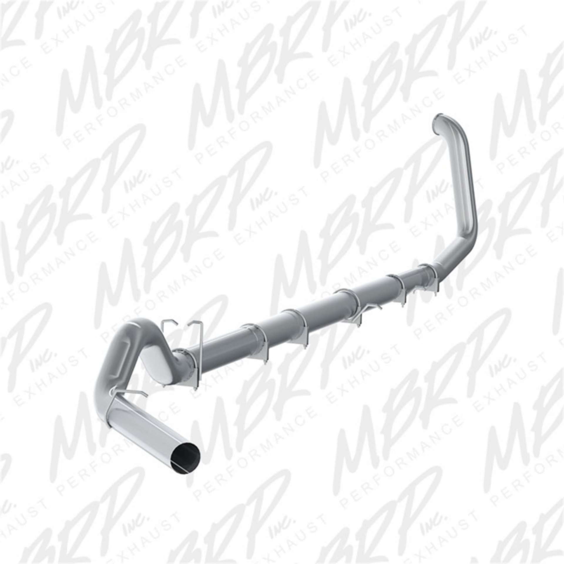 Picture of MBRP F-250-350 7-3L all models 5in Turbo Back Single Side Exit No Muffler AL