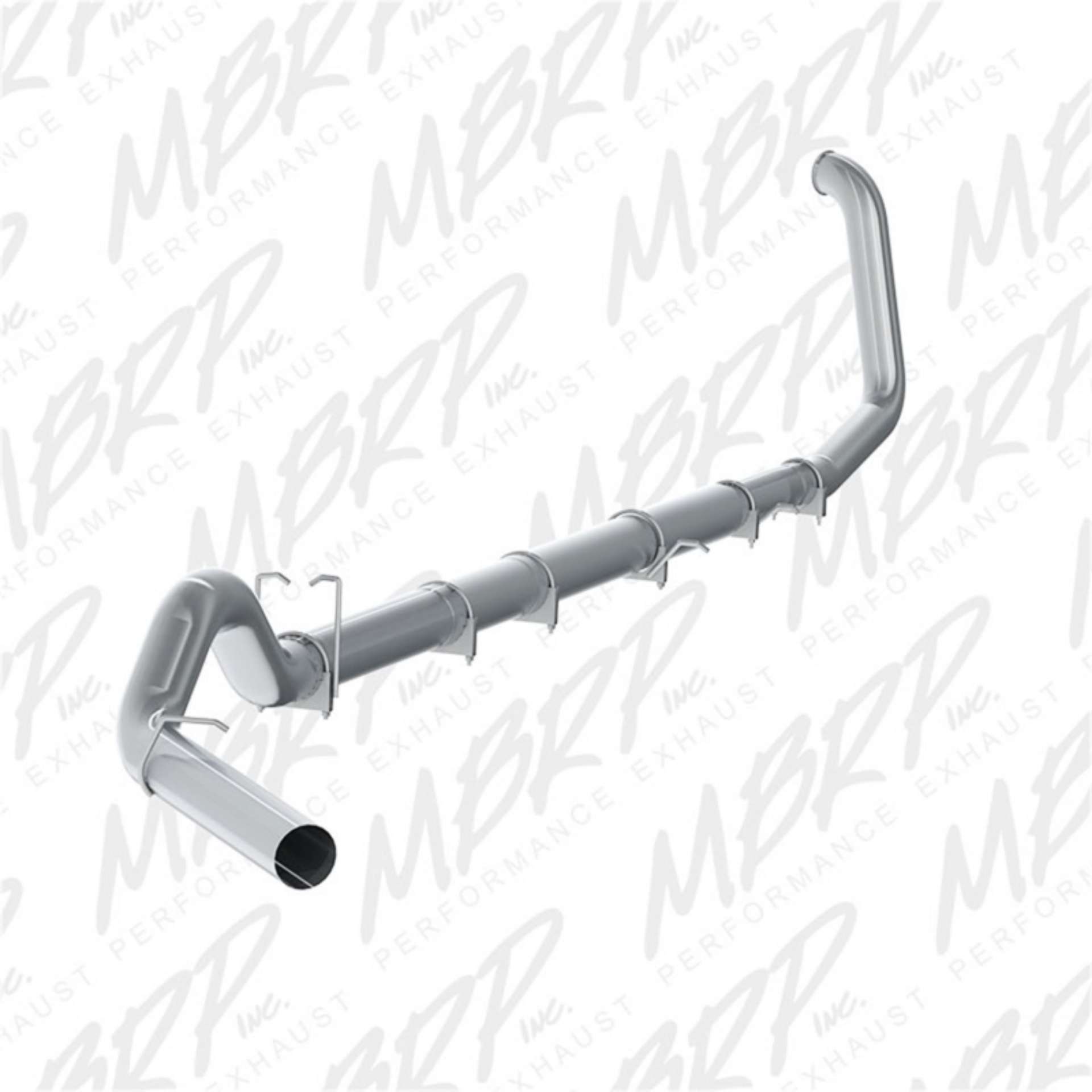 Picture of MBRP F-250-350 7-3L all models 5in Turbo Back Single Side Exit No Muffler T409