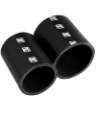 Picture of Turbosmart Straight 3-00 ID x 75mm - Black