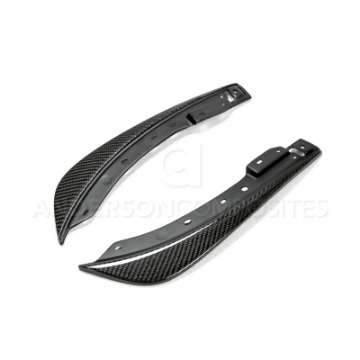 Picture of Anderson Composites 09-14 Dodge Challenger Front Bumper Canards