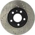 Picture of StopTech 96-7-04 Audi A4 - 95-01 A6 - 7-98-05 VW Passat Left Front Drilled Rotor