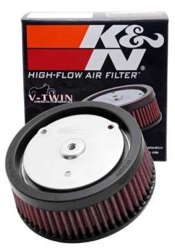 Picture of K&N Replacement Air Filter 5-5in Top OD x 6in Base OD x 2-313in H for Harley Davidson