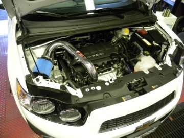 Picture of Injen 12-20 Chevrolet Sonic 1-4L Turbo 4cyl Polished Short Ram Cold Air Intake w- MR Technology