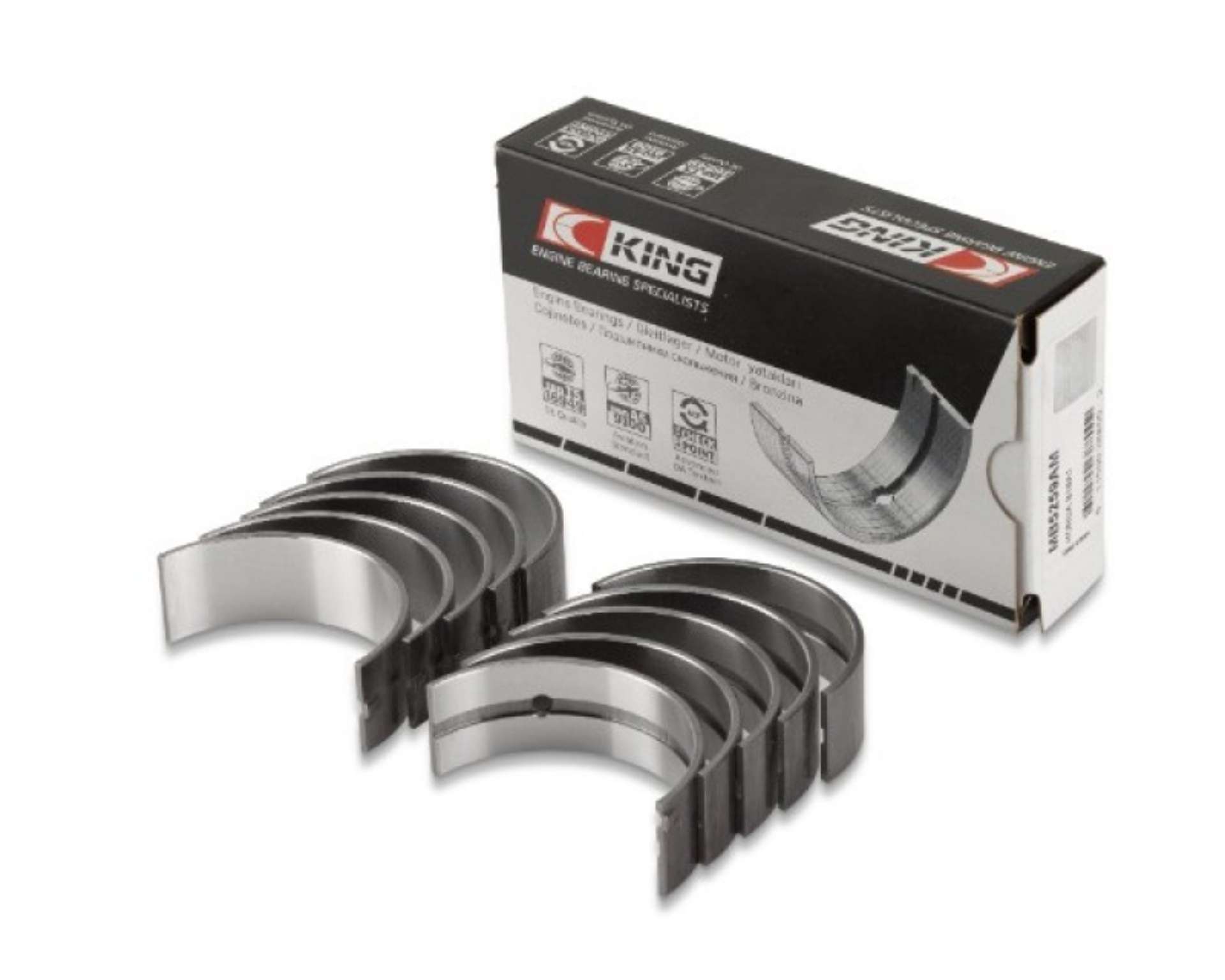 Picture of King Acura F22B1 - Honda F22A1-F22A6-F22B1-F22B2-F22B6 Size STD Main Bearing Set