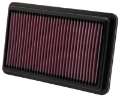 Picture of K&N Replacement Air Filter 10-188in O-S Length x 6-375in O-S Width x 1-063in H for 12 Honda Civic Si