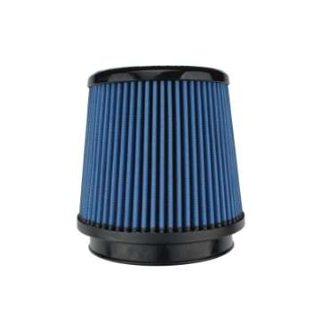 Picture of Injen AMSOIL Replacement Nanofiber Dry Air FIlter 5in Flange Diameter-6-5in Base-6in Height-70 Pleat