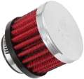 Picture of K&N 1in Flange ID x 2in OD x 1-5 inch H Rubber Base Crankcase Vent Filter