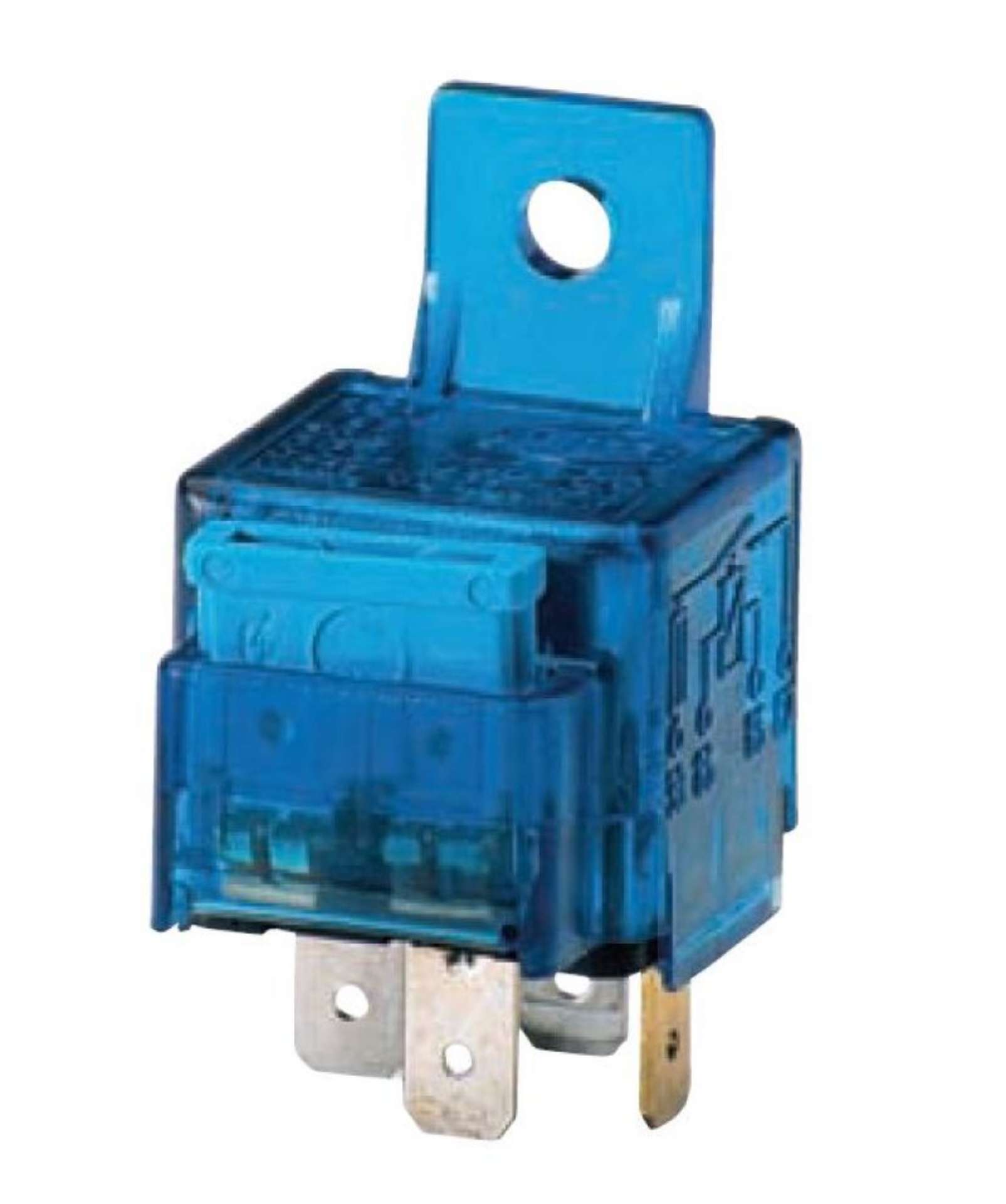 Picture of Hella Relay 12V 25A SPST 25A Fuse Bkt