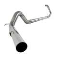 Picture of MBRP 1999-2003 Ford F-250-350 7-3L 4in Turbo Back Single No Muffler T409 SLM Series Exhaust System