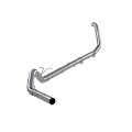 Picture of MBRP 1999-2003 Ford F-250-350 7-3L 4in Turbo Back Single No Muffler T409 SLM Series Exhaust System