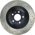 Picture of StopTech 07-10 Audi S6 Drilled Left Rear CRYO Rotor