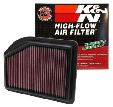 Picture of K&N Replacement Filter 10-219in O-S Length x 7-875in O-S Width x 1-125in H for 12 Honda CR-V 2-4L