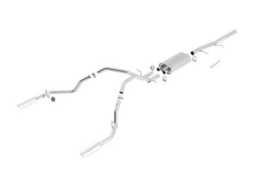 Picture of Borla 09-12 GMC Sierra 1500 - 09-12 Chevrolet Silverado 1500 SS Catback Exhaust