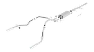 Picture of Borla 09-12 GMC Sierra 1500 - 09-12 Chevrolet Silverado 1500 SS Catback Exhaust