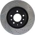 Picture of StopTech 04-09 Mazda RX-8 Slotted & Drilled Left Front Rotor