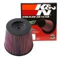 Picture of K&N Universal Round Tapered Filter 6in Flange ID x 9in Base OD x 6-625in Top OD x 7-5in Height