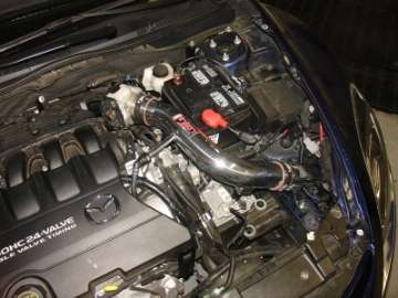 Picture of Injen 09-10 Mazda 6 3-7L V6 Black Tuned Cold Air Intake w- MR Tech and Web Nano-Fiber Dry Filter