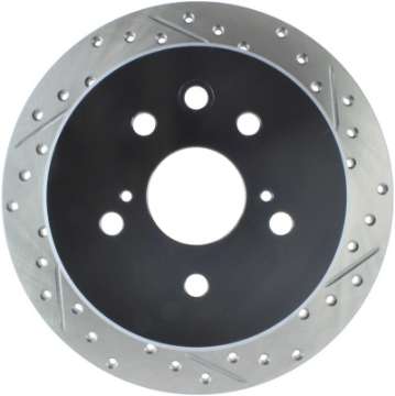 Picture of StopTech 06-10 Lexus IS 250-IS 300-IS 350 SportStop Slotted & Drilled Left Rear Rotor