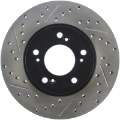 Picture of StopTech 97-01 Acura Integra Type R - 97-01 Honda CR-V Slotted & Drilled Right Front Rotor