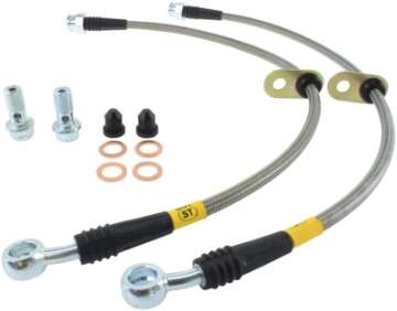 Picture of StopTech 04-08 Acura TSX - 03-07 Honda Accord Front SS Brake Lines