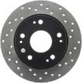 Picture of StopTech 04-08 Acura TSX - 03-07 Honda Accord Coupe-Sedan Drilled Rear Left Rotor