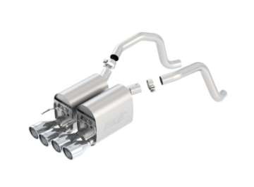 Picture of Borla 05-08 Corvette Coupe-Conv 6-0L-6-2L 8cyl 6spd RWD Touring SS Exhaust rear section only