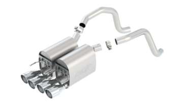 Picture of Borla 05-08 Corvette Coupe-Conv 6-0L-6-2L 8cyl 6spd RWD Touring SS Exhaust rear section only